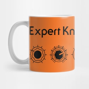 Expert Knob Twiddler (Black) Mug